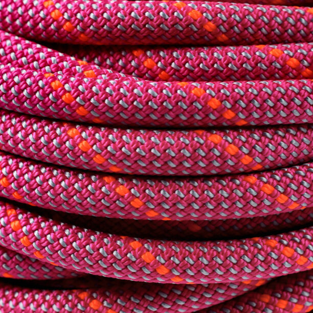 Coarda dinamica Mammut 9.5 Crag Dry Rope 60 m - pink/zen preţ