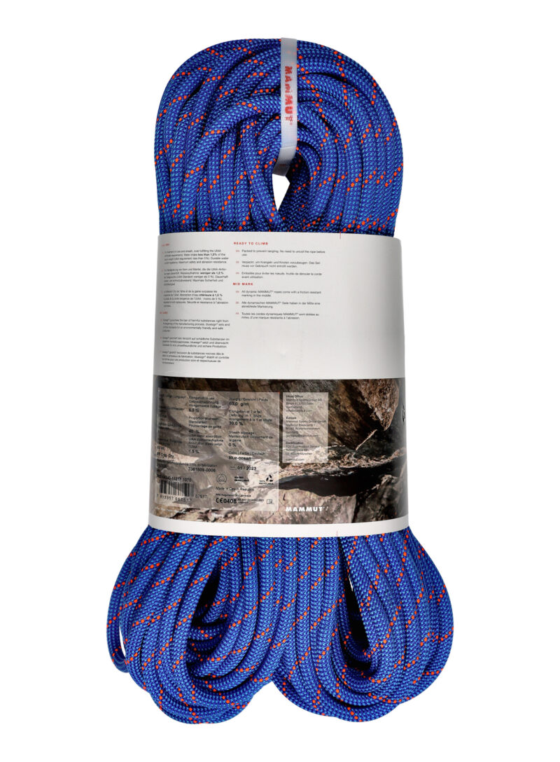 Cumpăra Coarda dinamica Mammut 9.5 Crag Dry Rope 70 m - blue/ocean