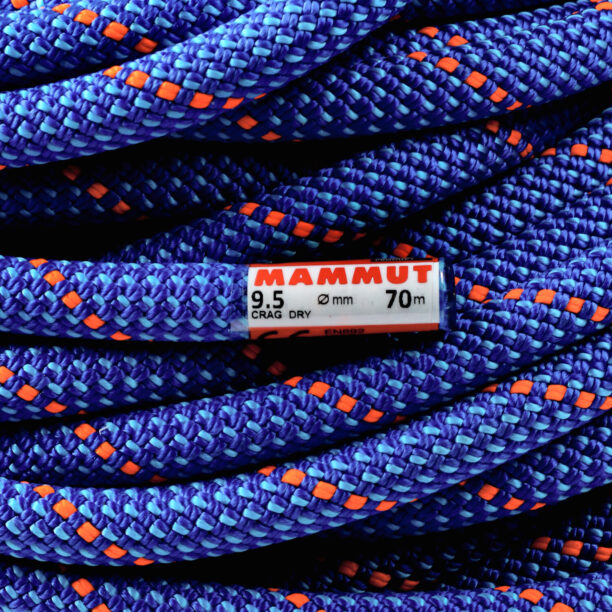 Preţ Coarda dinamica Mammut 9.5 Crag Dry Rope 70 m - blue/ocean