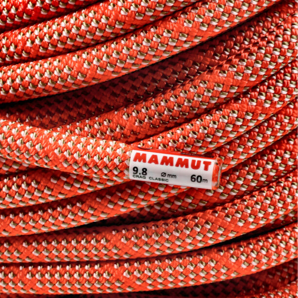 Preţ Coarda dinamica Mammut 9.8 Crag Classic Rope 60 m - orange/white