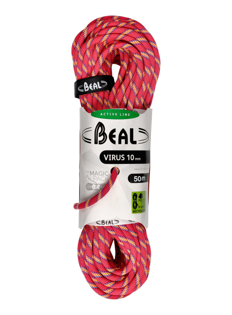 Coarda escalada Beal Virus 10 mm 50 m - pink