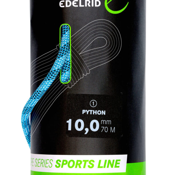 Coarda escalada Edelrid Python 10 mm 70 m - blue preţ