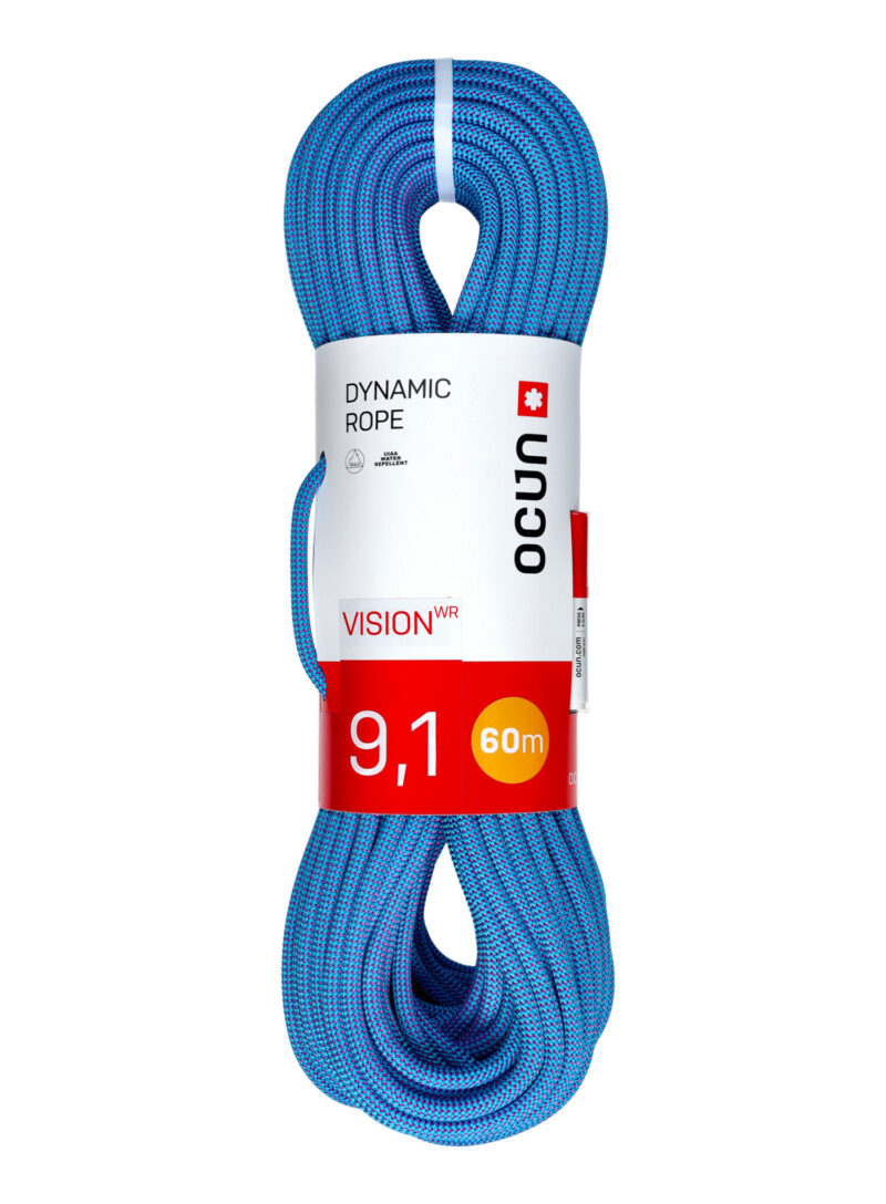 Coarda escalada Ocun Vision WR 9.1 mm 60 m - blue/purple