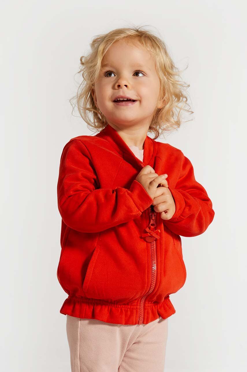 Coccodrillo bluza bebe culoarea rosu