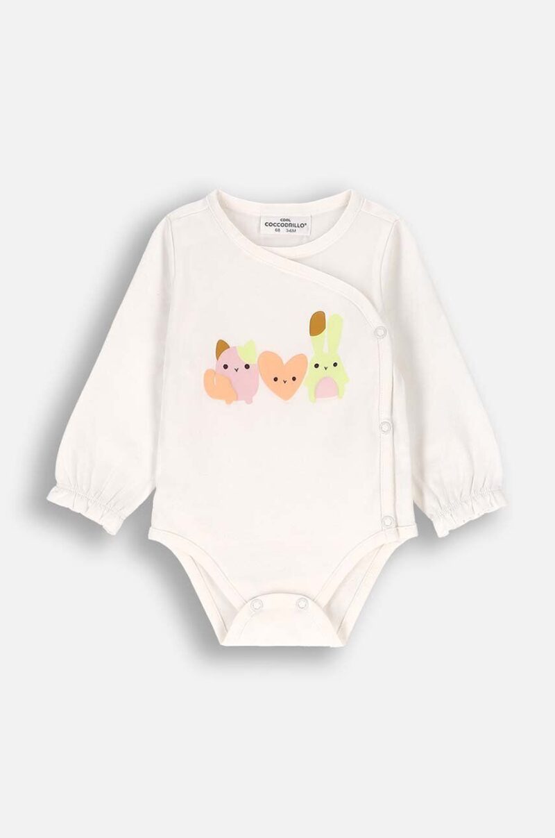 Coccodrillo body bebe PASTELOVE GIRL NEWBORN