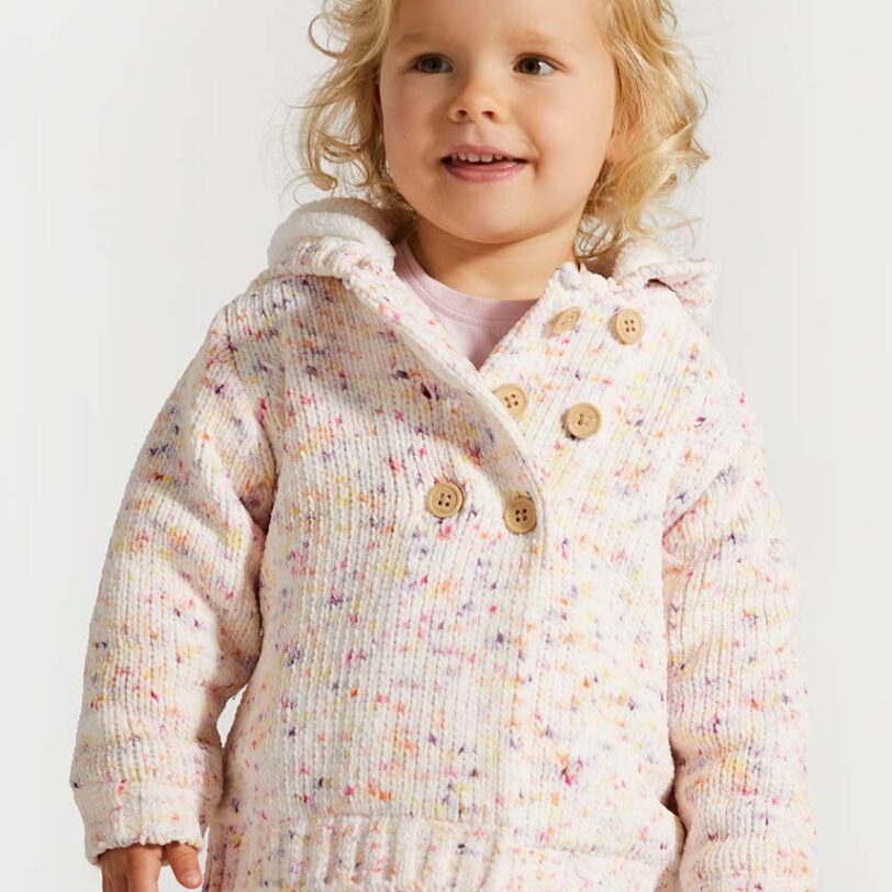 Coccodrillo cardigan bebe culoarea bej