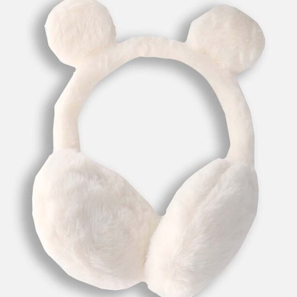 Coccodrillo earmuffs copii culoarea bej