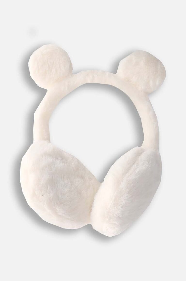 Coccodrillo earmuffs copii culoarea bej