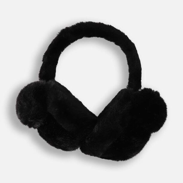 Coccodrillo earmuffs copii culoarea negru