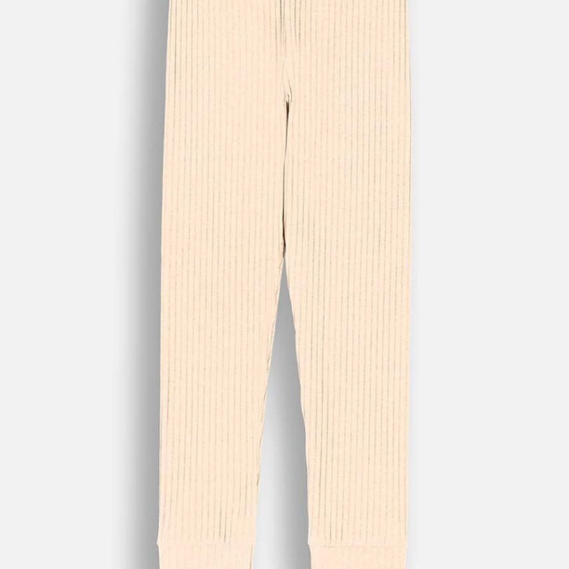 Coccodrillo leggins copii culoarea bej