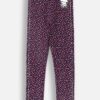 Coccodrillo leggins copii culoarea violet