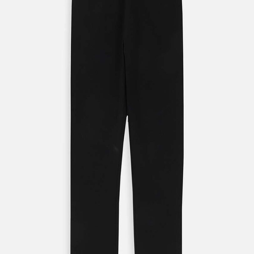 Coccodrillo leggins din bumbac pentru copii culoarea negru