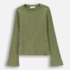 Coccodrillo longsleeve copii culoarea verde