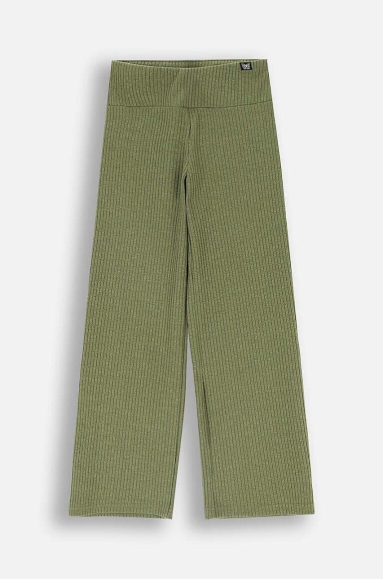 Coccodrillo pantaloni copii culoarea verde