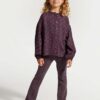 Coccodrillo pantaloni copii culoarea violet