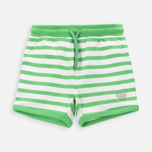 Coccodrillo pantaloni scurti bebe culoarea verde