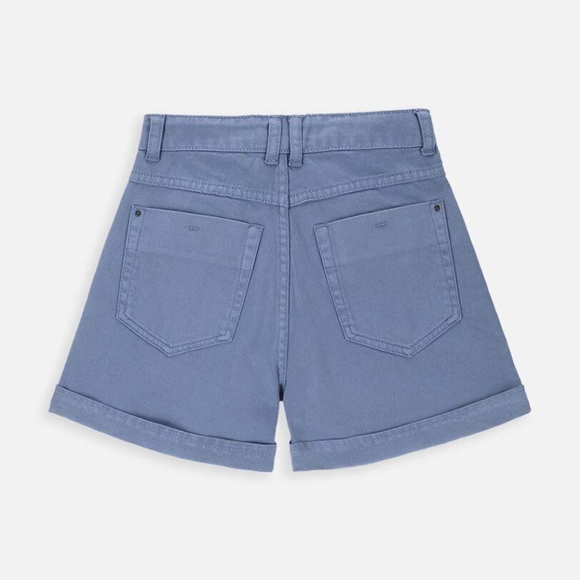 Coccodrillo pantaloni scurti din denim pentru copii neted preţ