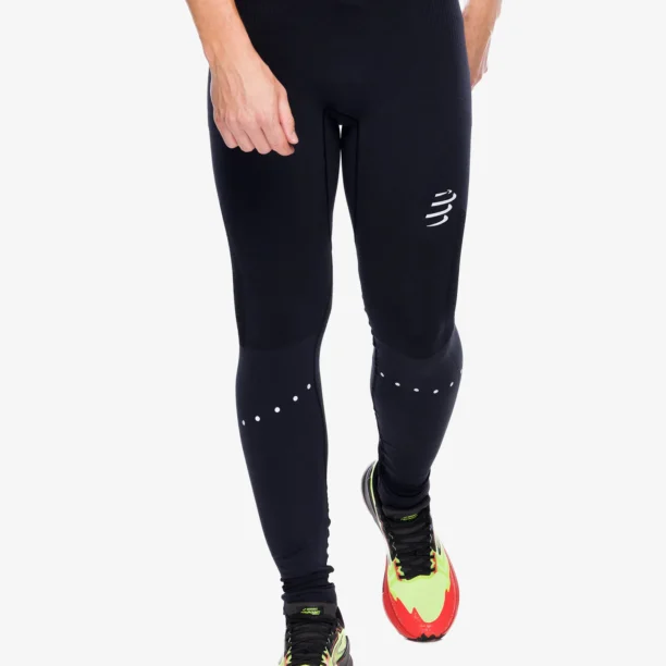 Cumpăra Colanti alergare Compressport Winter Running Legging M - black