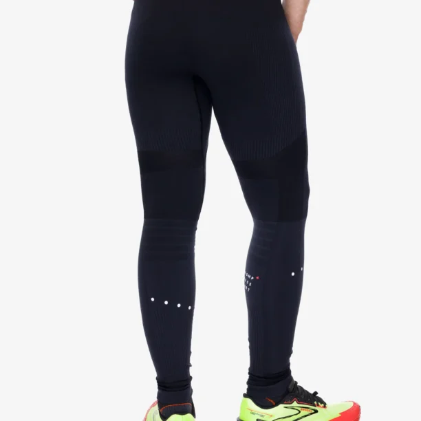 Preţ Colanti alergare Compressport Winter Running Legging M - black