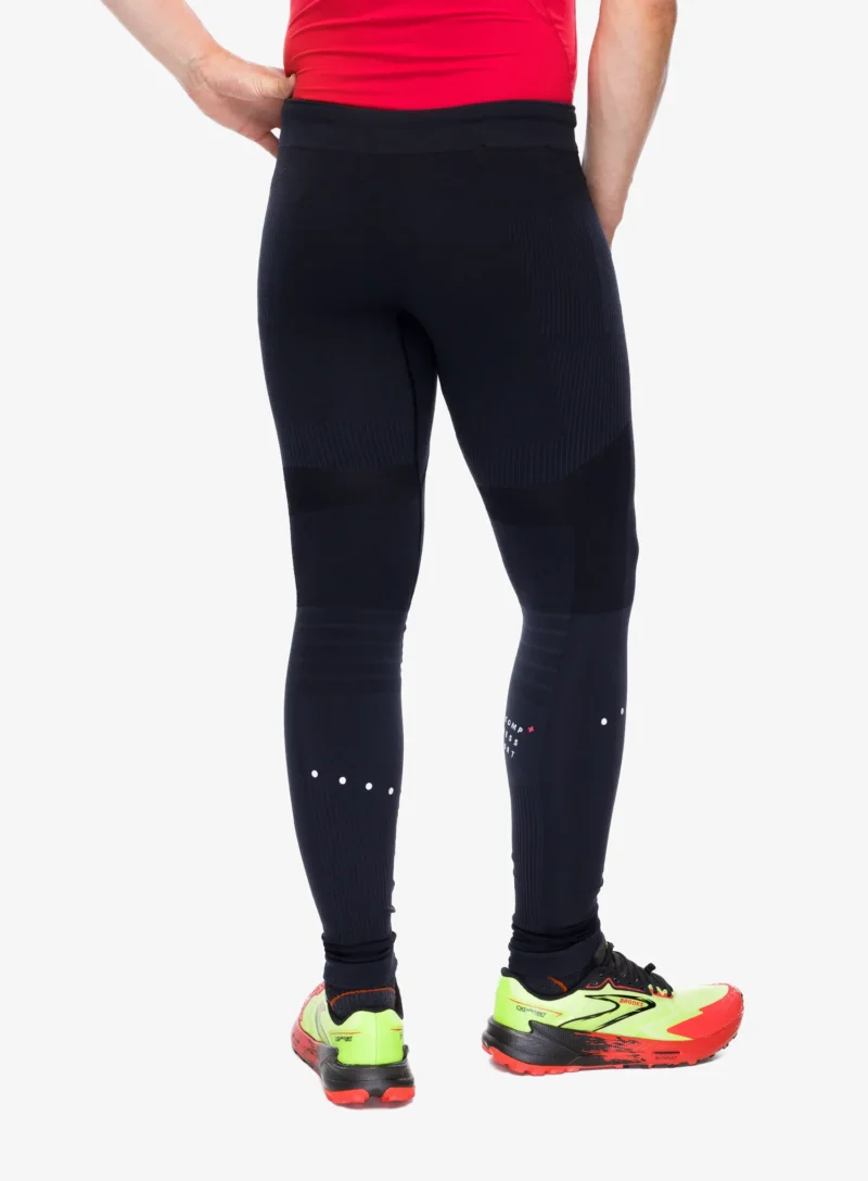 Preţ Colanti alergare Compressport Winter Running Legging M - black