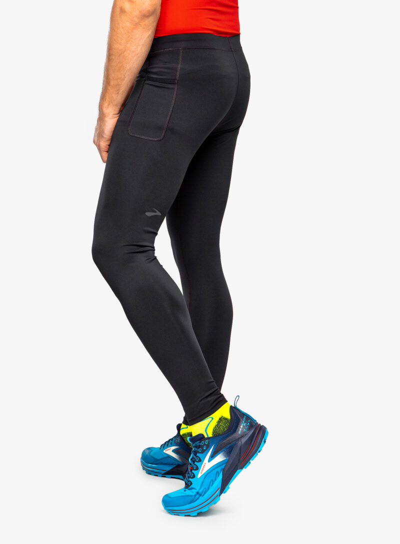 Preţ Colanti alergare barbati Brooks Source Tight - black