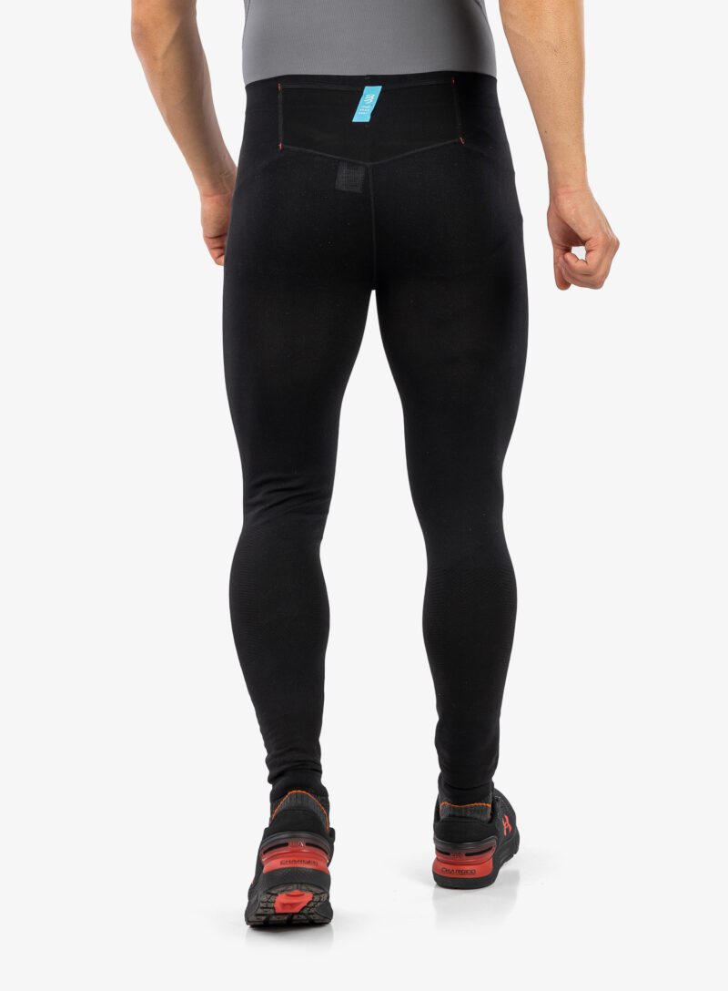 Colanti alergare barbati Compressport Trail Under Control Full Tights - black preţ