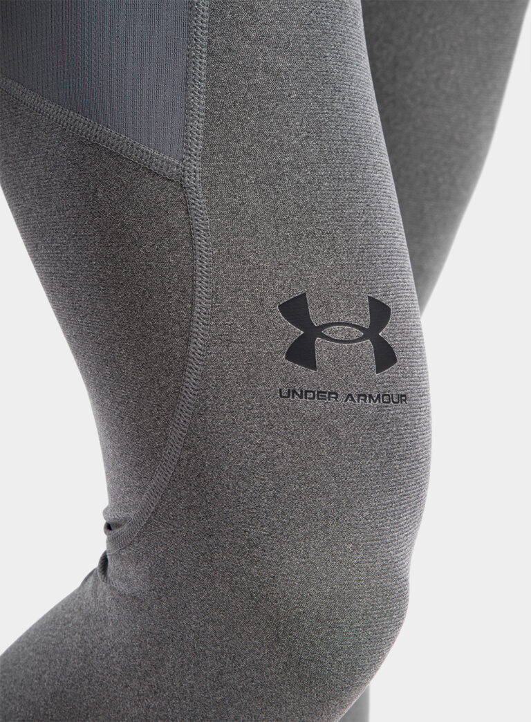 Cumpăra Colanti alergare barbati Under Armour HG Armour Leggings - carbon heather/black