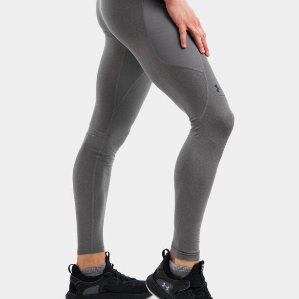 Preţ Colanti alergare barbati Under Armour HG Armour Leggings - carbon heather/black