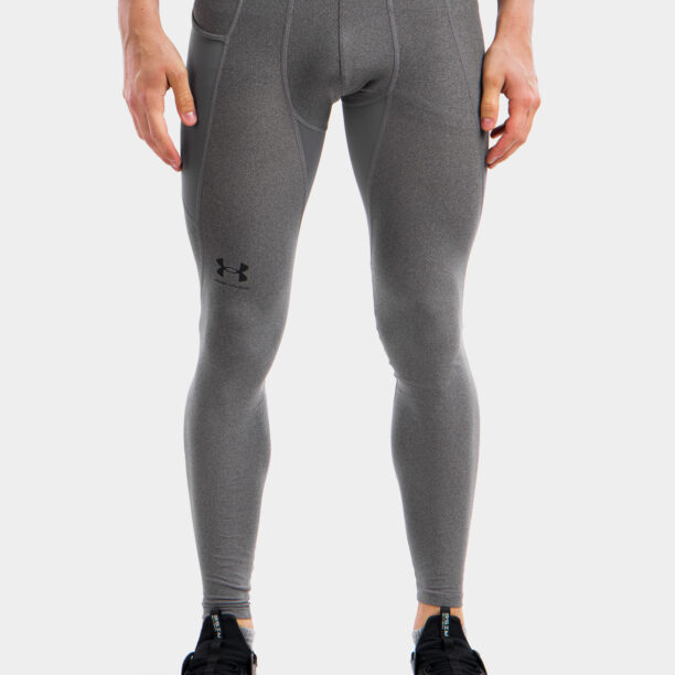 Colanti alergare barbati Under Armour HG Armour Leggings - carbon heather/black