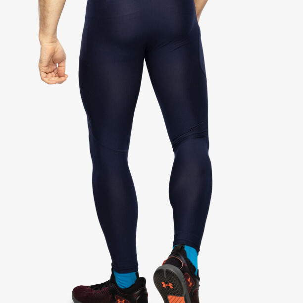 Colanti alergare barbati Under Armour HG Armour Leggings - midnight navy/white preţ