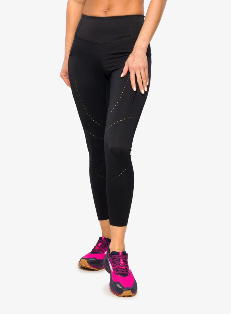 Cumpăra Colanti alergare femei Brooks Method 7/8 Tight - black