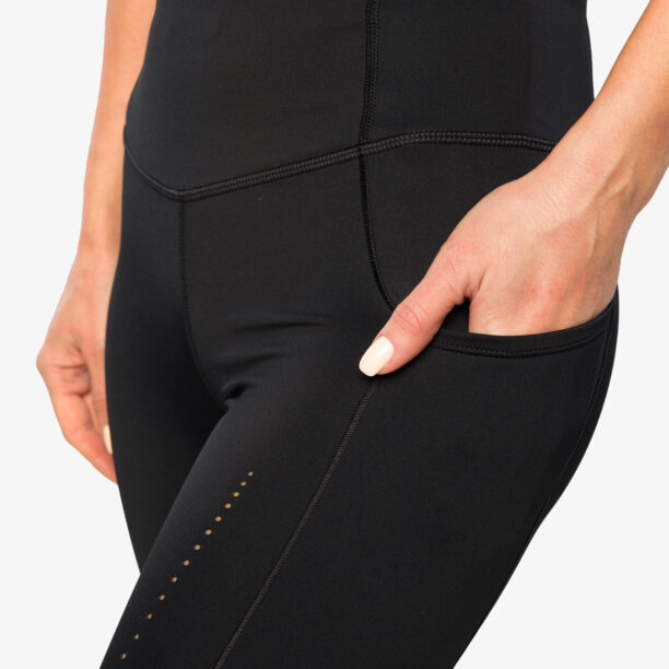 Original Colanti alergare femei Brooks Method 7/8 Tight - black