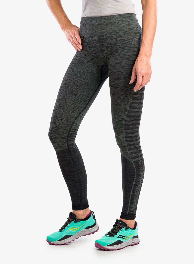 Cumpăra Colanti alergare femei Compressport Winter Run Legging - black