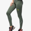 Colanti alergare femei Karpos lavaredo Winter Tight - thyme/black sand