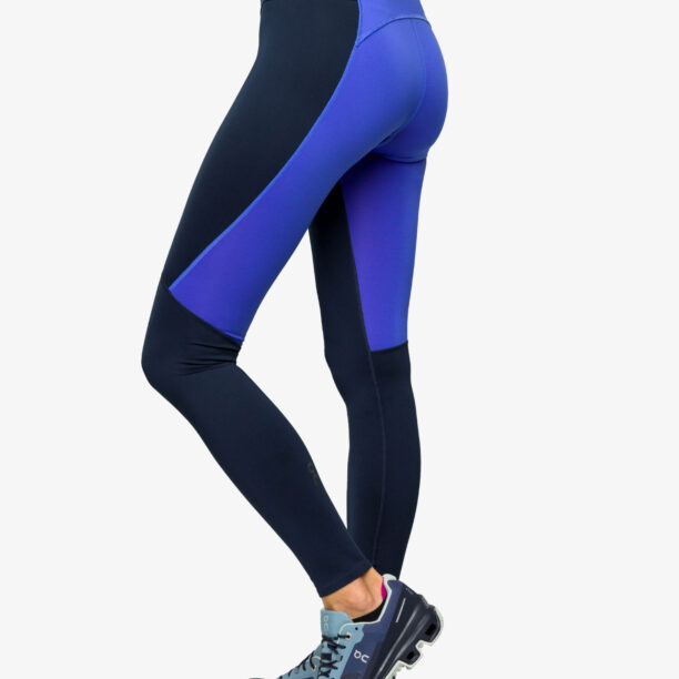 Colanti alergare femei  On Running Performance Tights - navy/cobalt preţ