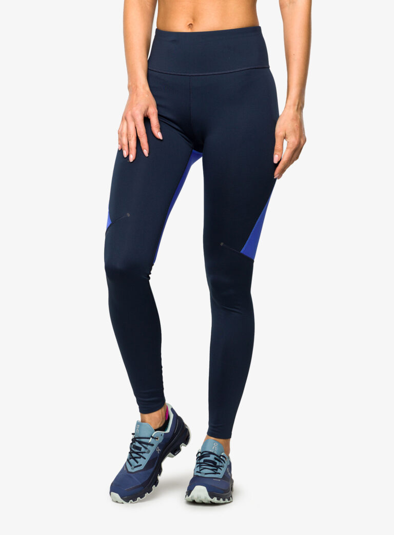 Colanti alergare femei  On Running Performance Tights - navy/cobalt