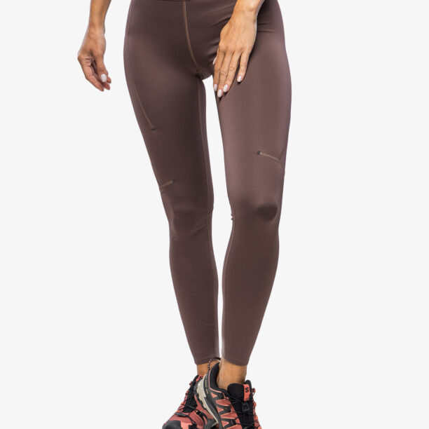 Cumpăra Colanti alergare femei On Running Performance Winter Tights - grape