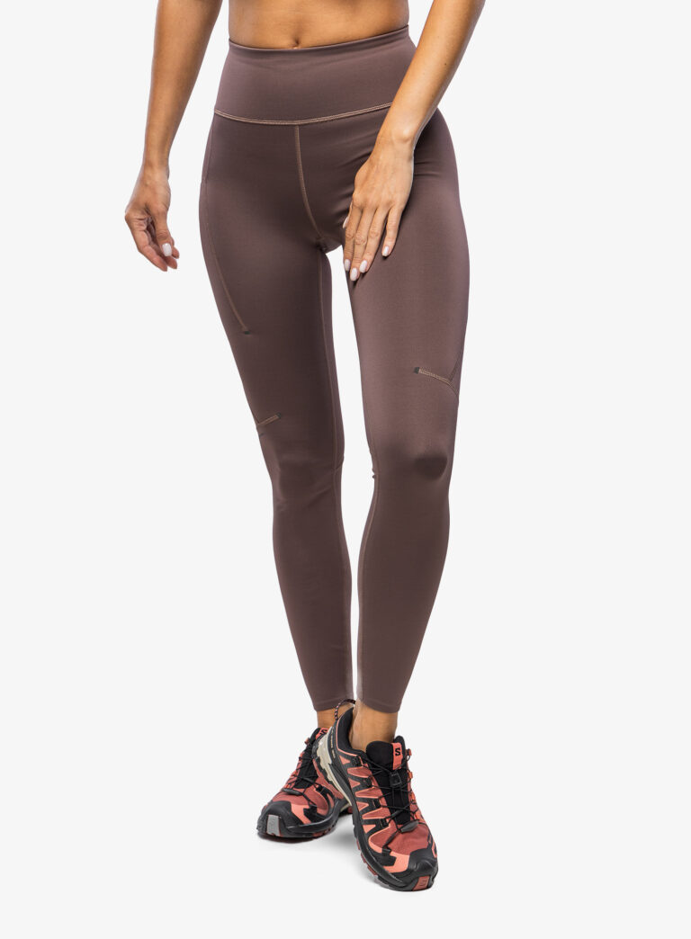 Cumpăra Colanti alergare femei On Running Performance Winter Tights - grape