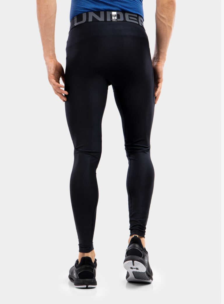 Cumpăra Colanti alergare femei Under Armour HG Armour Leggings - black/pitch gray