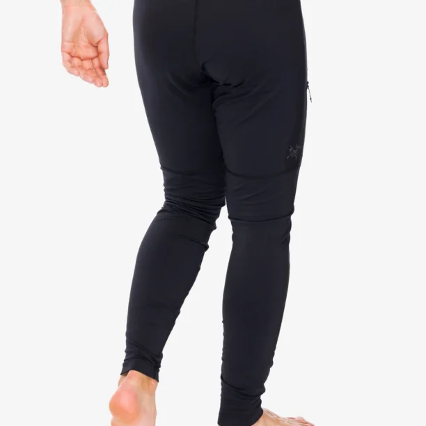 Preţ Colanti barbati Arcteryx Rho LT Bottom - blk