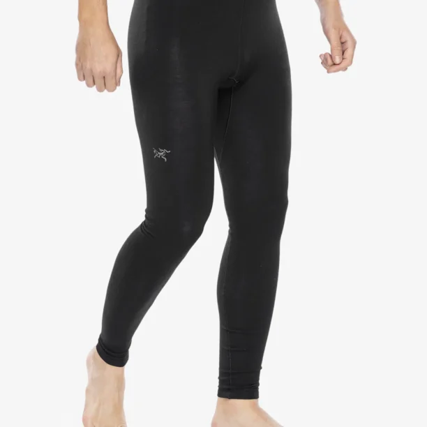 Cumpăra Colanti barbati Arcteryx Rho Merino Wool Bottom - black