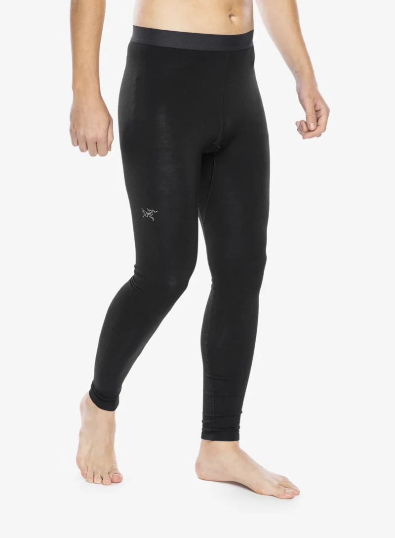 Cumpăra Colanti barbati Arcteryx Rho Merino Wool Bottom - black