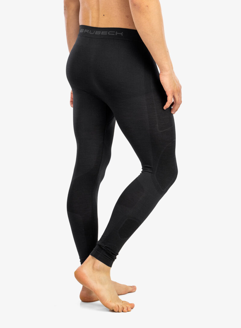 Colanti barbati Brubeck Comfort Wool Leggings - black preţ