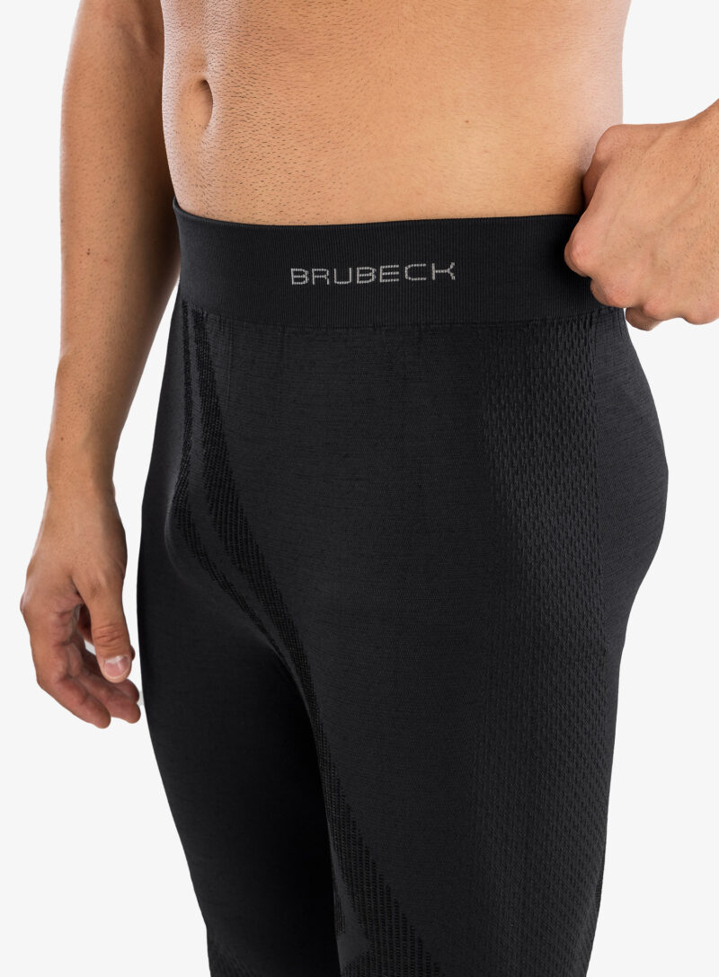 Preţ Colanti barbati Brubeck Thermo Wool by Pustelnik - black