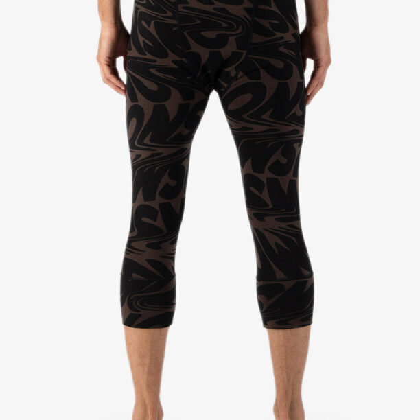 Colanti barbati Mons Royale Cascade Merino Flex 200 3/4 Legging - signal lost cedar preţ