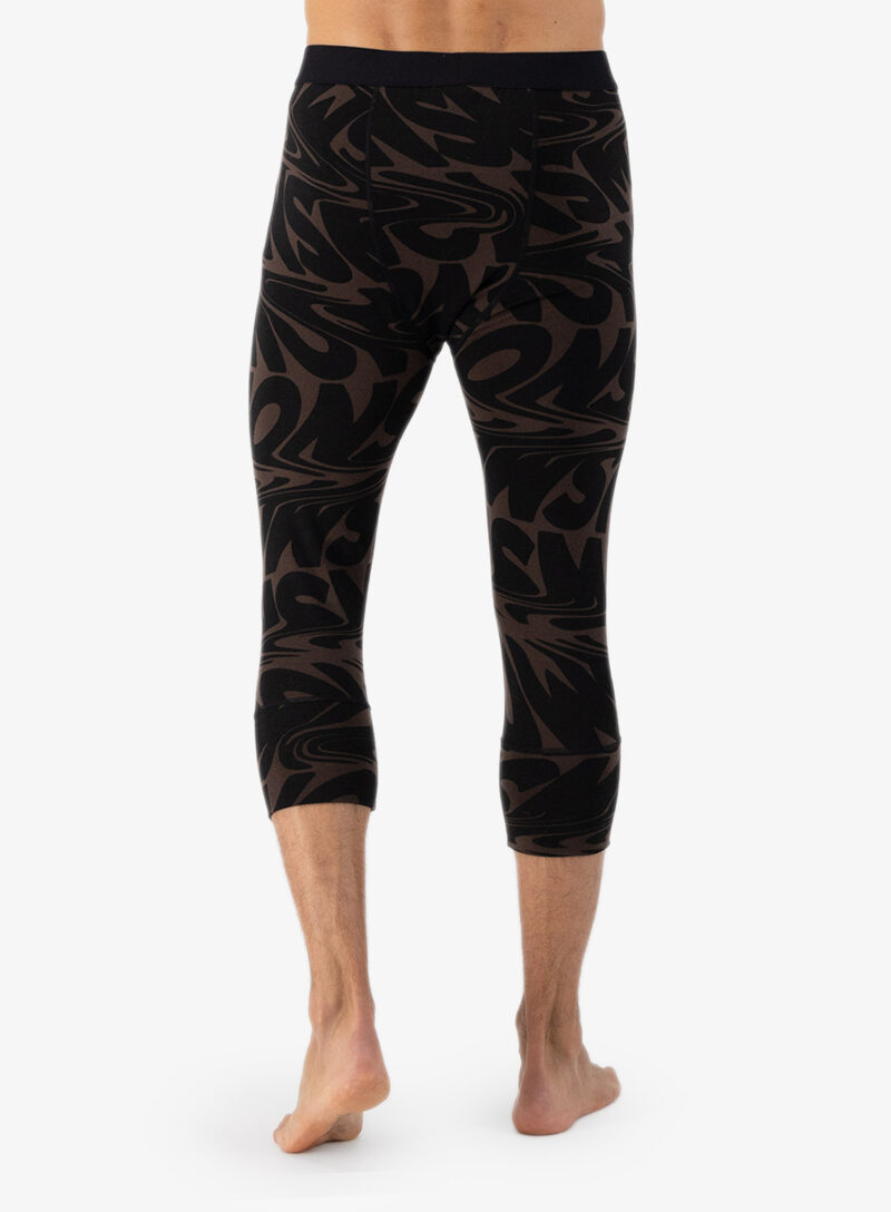 Preţ Colanti barbati Mons Royale Cascade Merino Flex 200 3/4 Legging - signal lost cedar