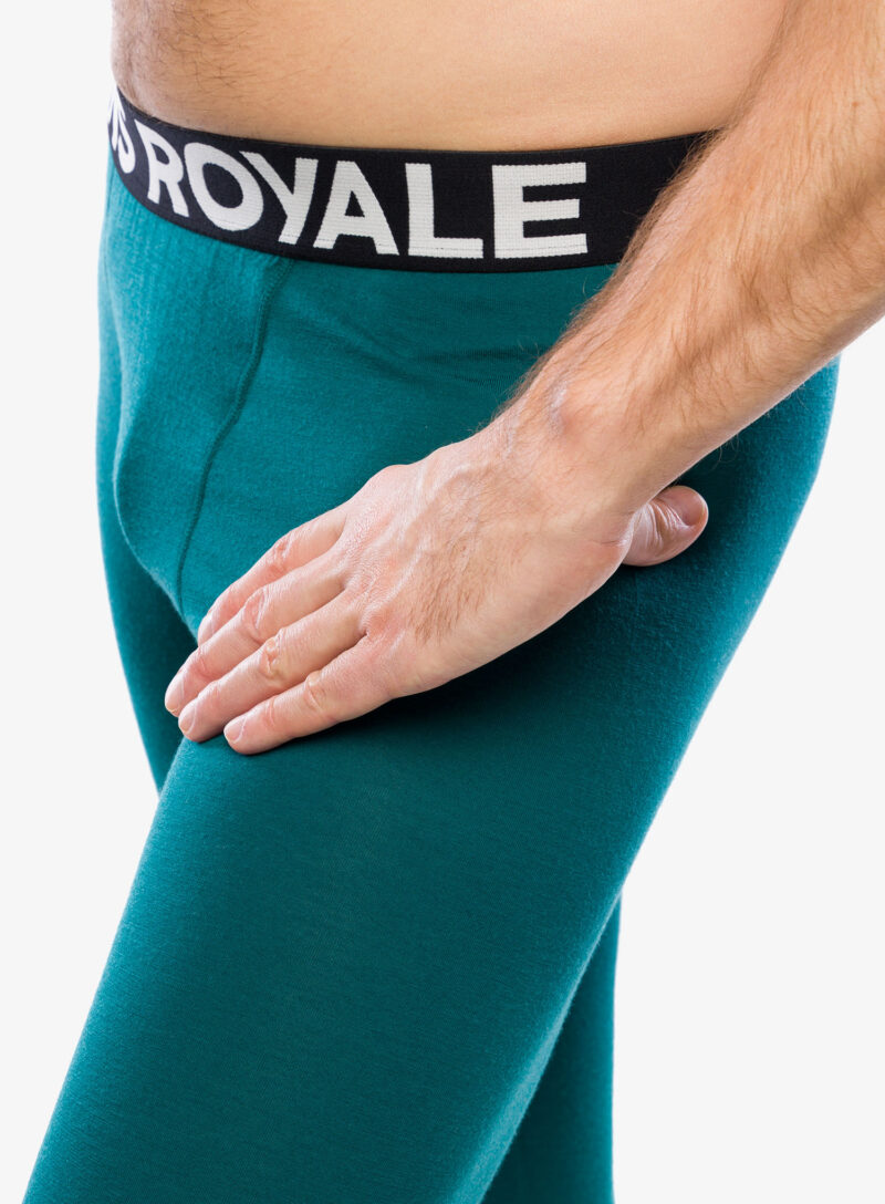 Original Colanti barbati Mons Royale Cascade Merino Flex 200 Legging - evergreen