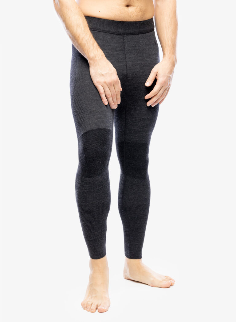 Cumpăra Colanti barbati Smartwool Intraknit Thermal Merino Base Layer Bottom - charcoal heather/black