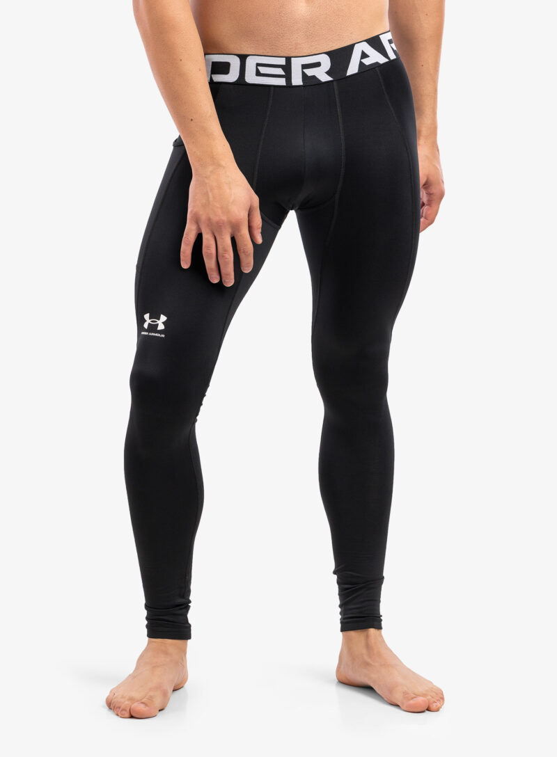 Colanti barbati Under Armour CG Armour Leggings - black/white