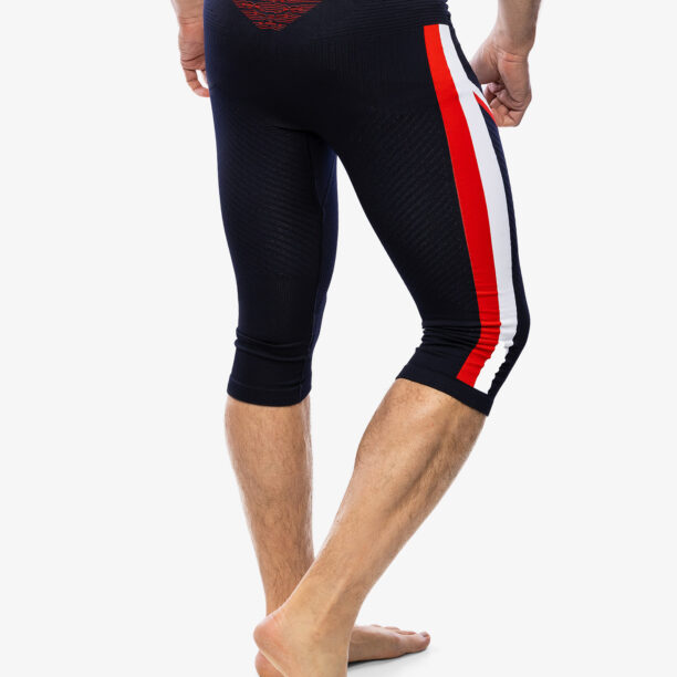 Colanti barbati X-Bionic Energy Accumulator 4.0 Patriot Pants 3/4 - poland/white/red preţ